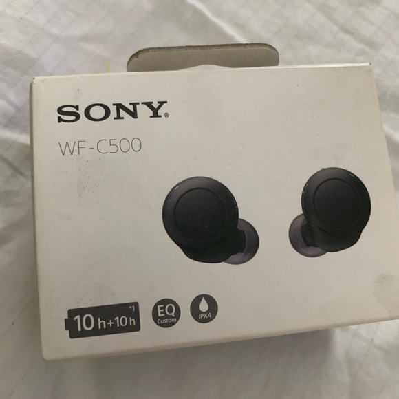 Sony WF-C500 Truly Wireless In-Ear Bluetooth Earbud Headphones with Mic
